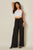 Pleated Wide Leg Pant